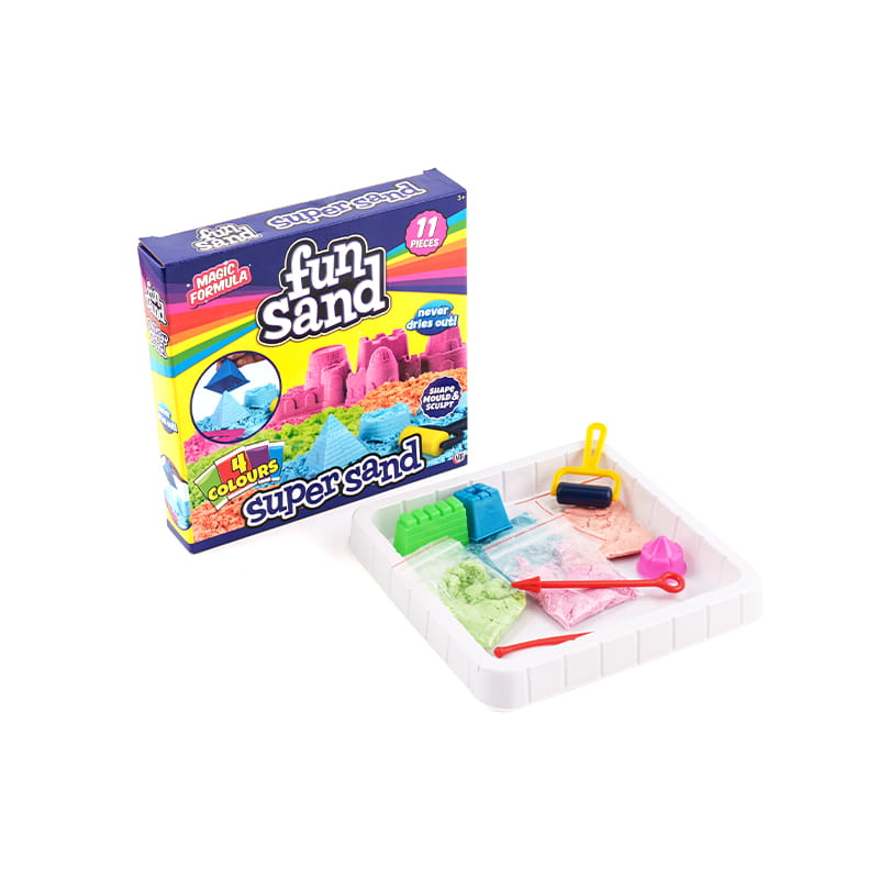 Brinquedo de areia rápida