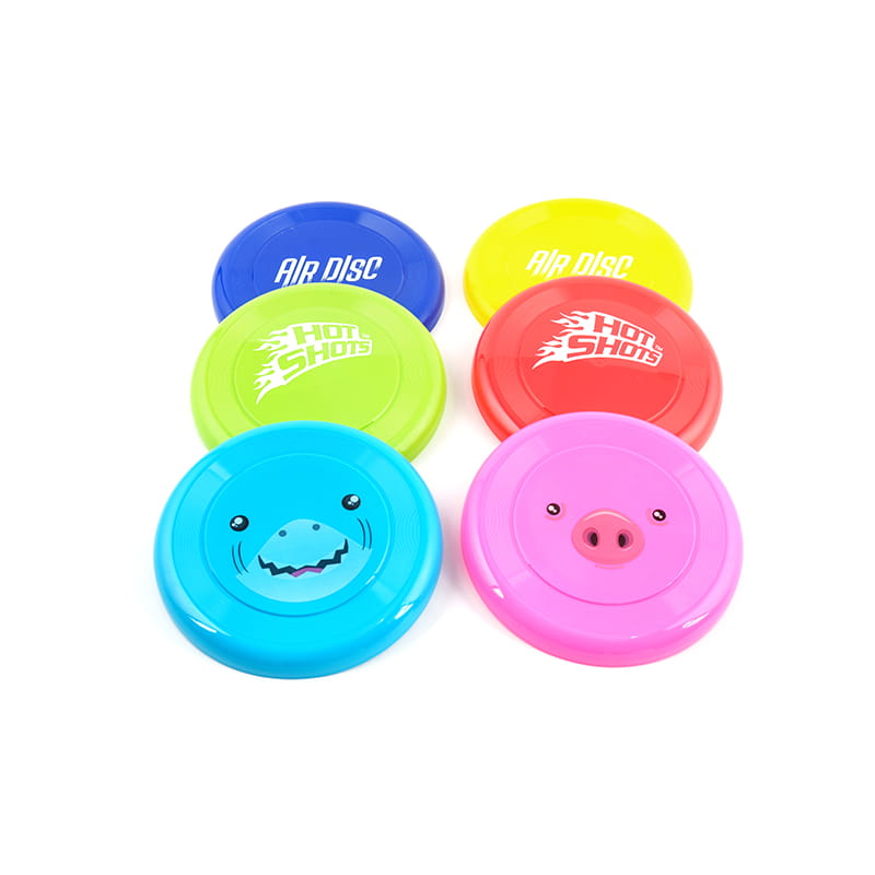 Brinquedo de plástico frisbee