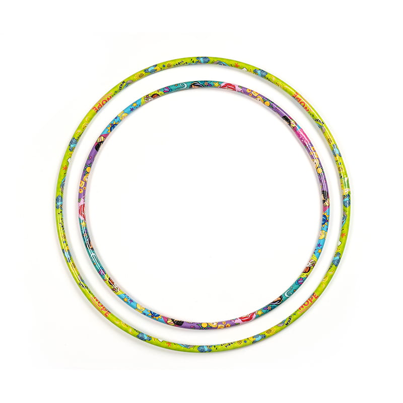 Adesivos coloridos das crianças Hula Hoop